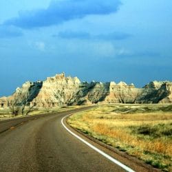 Badlands National Park in South Dakota