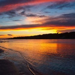 Beach Sunset on the North Carolina Coast