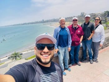 Image of team in Lima Peru