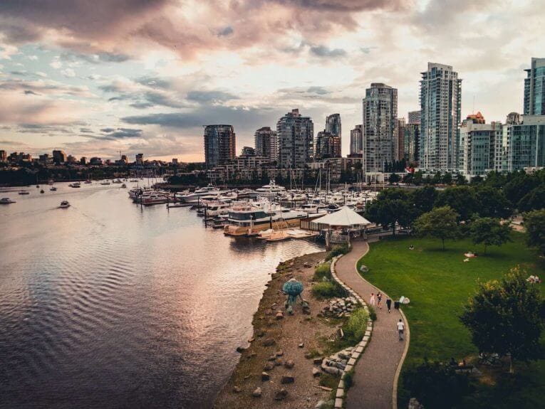 Cambie Street in Vancouver Cambie Street in Vancouver