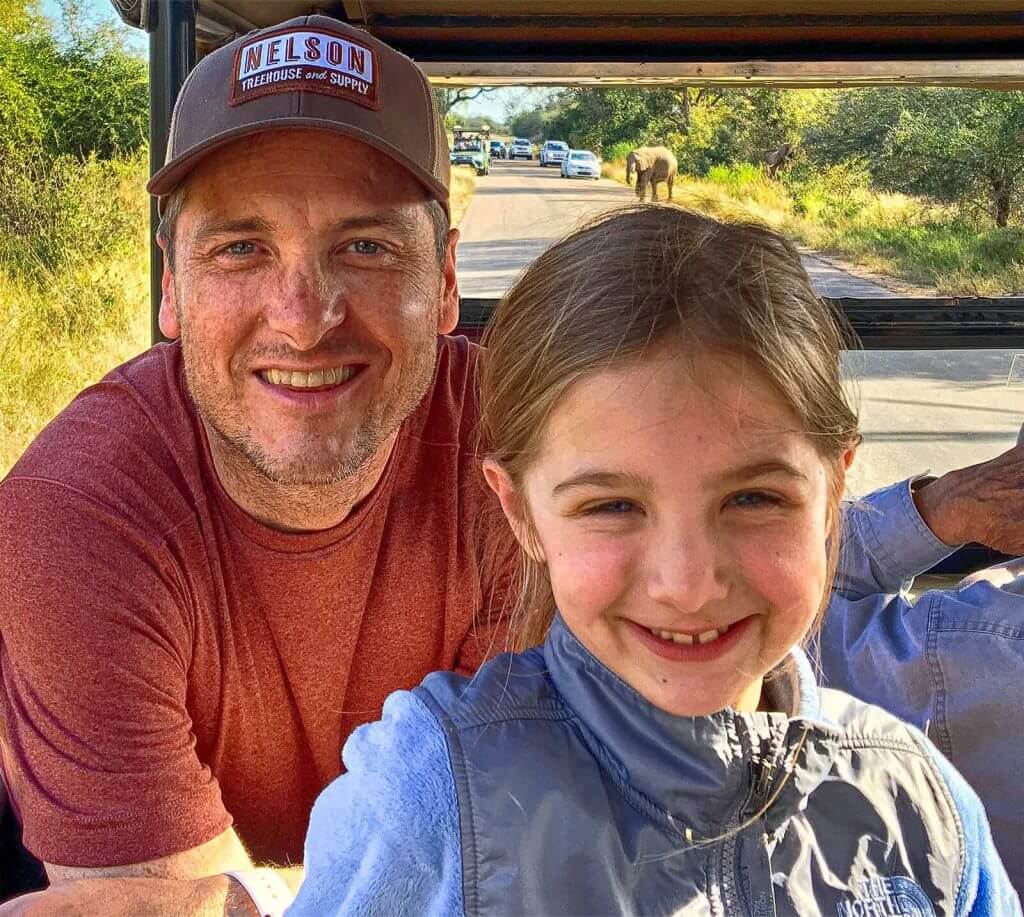 Casey and his daughter.