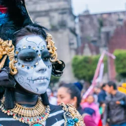 Dia de los Muertos celebration Mexico City
