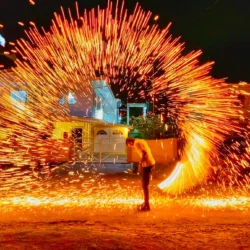 Diwali celebration in Guyana