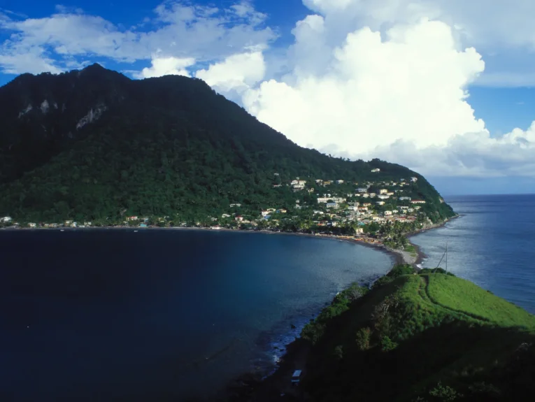 Dominica Scotts Head peninsula