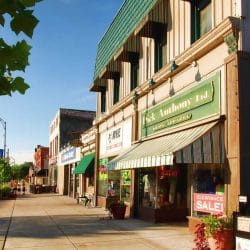 Downtown Canandaigua Upstate New York