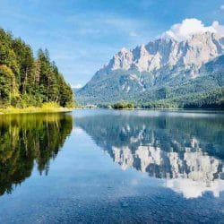 Eibsee, Bavaria, Grainau, Germany