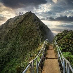 Haiku Stairs in Oahu Hawaii Haiku Stairs in Oahu Hawaii