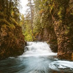 Kadunce River Waterfalls Minnesota