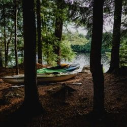 Kayaking break in New Hampshire