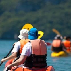 Kayaking on the White River in Indianapolis Kayaking on the White River in Indianapolis