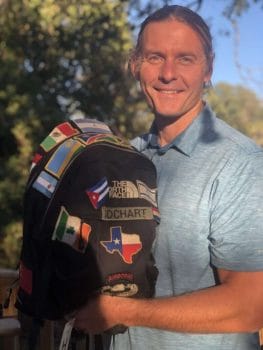 Kris' patch collection.