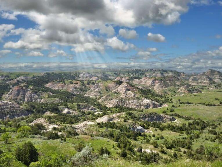 Norht Dakota mountains