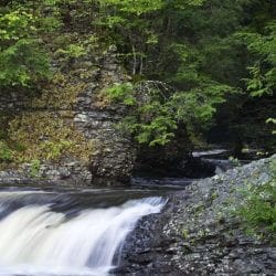 Pocono stream New Jersey Pocono stream New Jersey