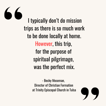 Quote about Costa Rica Mission trip for Wonder Voyage blog
