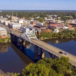 River Bridge into Historic Selma Alabama in Dallas County River Bridge into Historic Selma Alabama in Dallas County