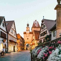 Rothenburg ob der Tauber in Bavaria