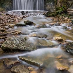 Secluded Ohio Waterfall