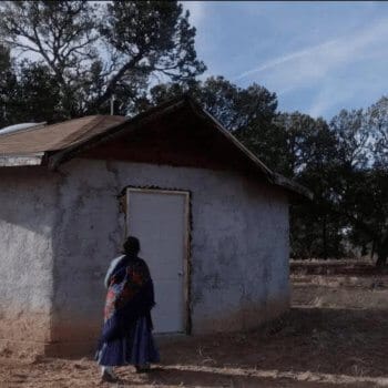 Navajoland hogan photo used as a featured location on blog about Wonder Voyage's service trips for volunteer groups.