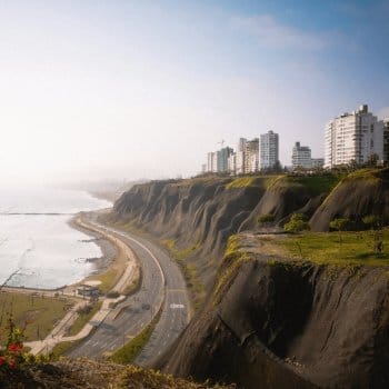 Peru landscape photo used as a featured location on blog about Wonder Voyage's service trips for volunteer groups.