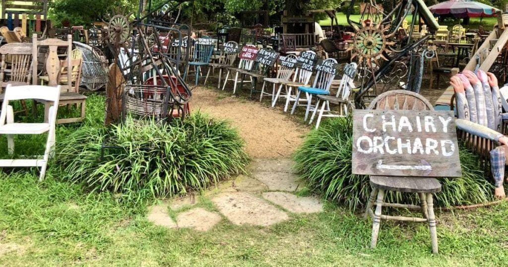 The Chairousel at the Chairy Orchard