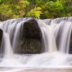 Upper Cataract Falls in Indiana Upper Cataract Falls in Indiana