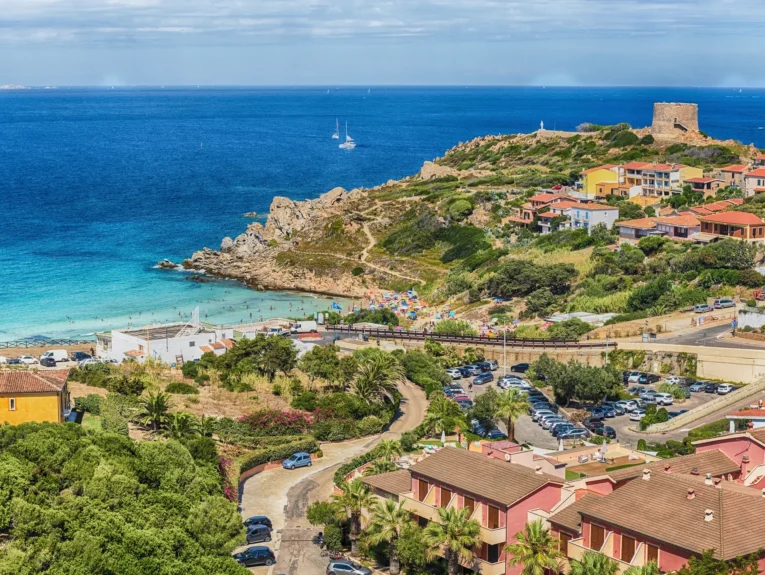 coastal view of Sardinia Italy