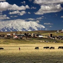 Illimani Mountain, Bolivia