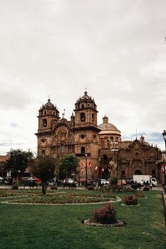 Machu Picchu For Church Groups Image of church cathedral in Cusco