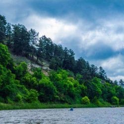Kayaking Niobrara River in Nebraska