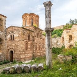 Kosovo Rural church ruins Kosovo Rural church ruins