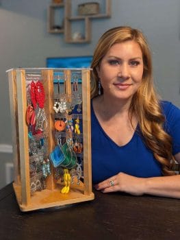 Travel Touchstones: Earrings Kristy & her earrings.