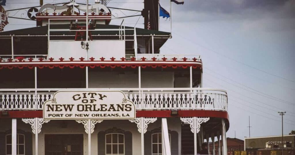 New Orleans river boat
