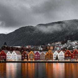 Port city in Norway.