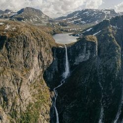 Largest waterfall in Norway. Largest waterfall in Norway.