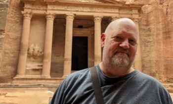 image of Wonder Voyage Executive Director Shawn Small for blog post about pilgrimage speakers