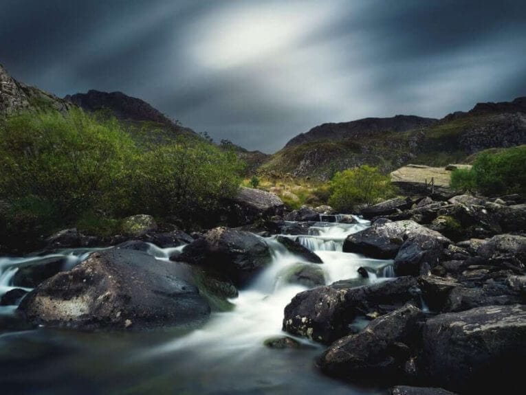 Small stream in Wales.