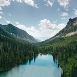 West Glacier hike in Montana.